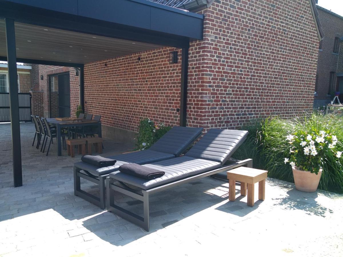 Vakantiewoning Mierzicht Met Prive Wellness Haspengouw Boekhout Exteriér fotografie