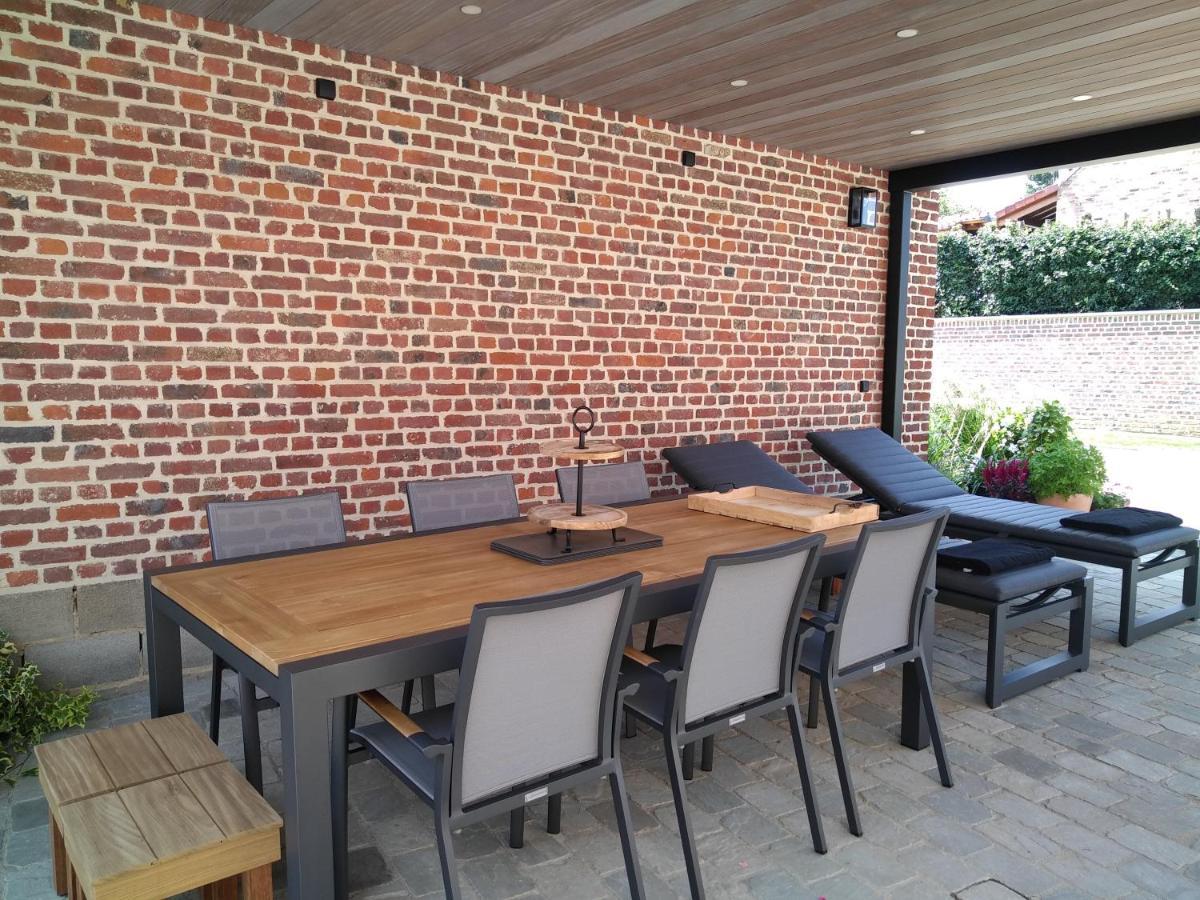 Vakantiewoning Mierzicht Met Prive Wellness Haspengouw Boekhout Exteriér fotografie